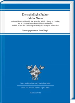 Abbildung von Nagel | Der sahidische Psalter. Editio Minor | 1. Auflage | 2022 | beck-shop.de