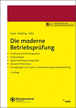 Abbildung von Harle / Nüdling | Die moderne Betriebsprüfung | 5. Auflage | 2023 | beck-shop.de