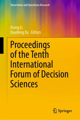 Abbildung von Li / Xu | Proceedings of the Tenth International Forum of Decision Sciences | 1. Auflage | 2023 | beck-shop.de