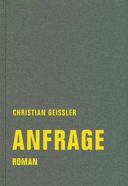 Abbildung von Geissler | Anfrage | 1. Auflage | 2023 | beck-shop.de