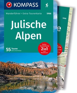 Abbildung von KOMPASS Wanderführer Julische Alpen, 55 Touren mit Extra-Tourenkarte | 1. Auflage | 2023 | beck-shop.de