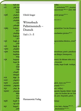 Abbildung von Seeger | Wörterbuch Palästinensisch - Deutsch | 1. Auflage | 2022 | 61 | beck-shop.de
