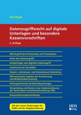 Abbildung von Birgel | Datenzugriffsrecht auf digitale Unterlagen | 2. Auflage | 2023 | beck-shop.de
