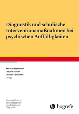 Abbildung von Mähler / Hasselhorn | Diagnostik und schulische Interventionsmaßnahmen bei psychischen Auffälligkeiten | 1. Auflage | 2023 | beck-shop.de