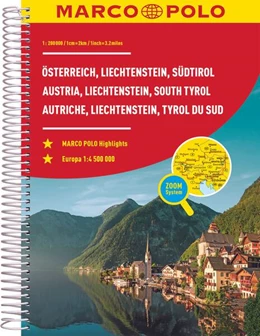 Abbildung von Marco Polo Verlag | MARCO POLO Reiseatlas Österreich, Liechtenstein, Südtirol 1:200.000 | 6. Auflage | 2023 | beck-shop.de