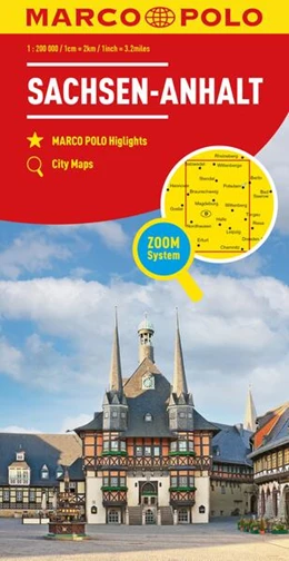 Abbildung von MARCO POLO Regionalkarte Deutschland 08 Sachsen-Anhalt 1:200.000 | 7. Auflage | 2023 | beck-shop.de