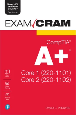 Abbildung von Prowse | CompTIA A+ Core 1 (220-1101) and Core 2 (220-1102) Exam Cram | 1. Auflage | 2022 | beck-shop.de