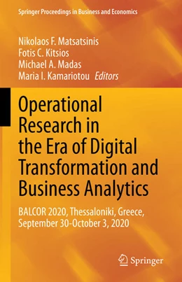 Abbildung von Matsatsinis / Kitsios | Operational Research in the Era of Digital Transformation and Business Analytics | 1. Auflage | 2023 | beck-shop.de