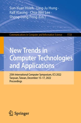 Abbildung von Hsieh / Hung | New Trends in Computer Technologies and Applications | 1. Auflage | 2023 | beck-shop.de