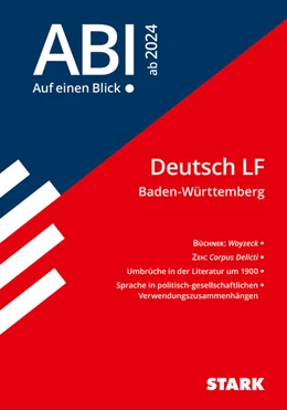 Abbildung von STARK Abi - auf einen Blick! Deutsch Baden-Württemberg 2025 | 1. Auflage | 2023 | beck-shop.de