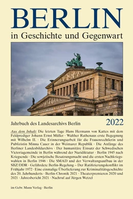 Abbildung von Breunig / Schaper | Berlin in Geschichte und Gegenwart | 1. Auflage | 2024 | beck-shop.de