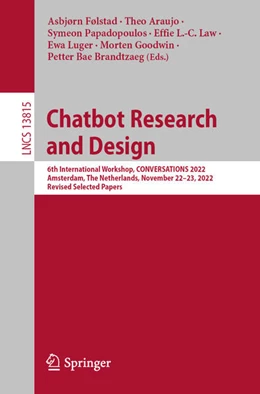 Abbildung von Følstad / Araujo | Chatbot Research and Design | 1. Auflage | 2023 | beck-shop.de