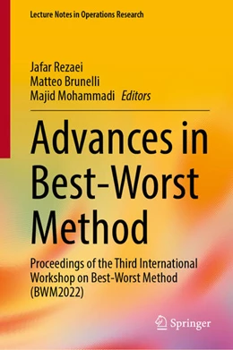 Abbildung von Rezaei / Brunelli | Advances in Best-Worst Method | 1. Auflage | 2023 | beck-shop.de