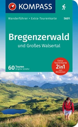 Abbildung von Schäfer | KOMPASS Wanderführer Bregenzerwald und Großes Walsertal, 60 Touren mit Extra-Tourenkarte | 2. Auflage | 2023 | beck-shop.de