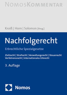 Abbildung von Kroiß / Horn | Nachfolgerecht | 3. Auflage | 2023 | beck-shop.de