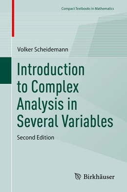 Abbildung von Scheidemann | Introduction to Complex Analysis in Several Variables | 2. Auflage | 2023 | beck-shop.de