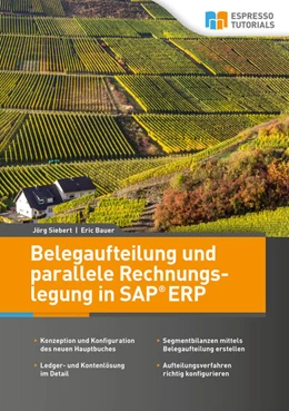 Abbildung von Bauer / Siebert | Belegaufteilung und parallele Rechnungslegung in SAP ERP | 1. Auflage | 2018 | beck-shop.de