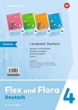 Abbildung von Flex und Flora 4. Lernpaket Deutsch (Druckschrift) Für die Ausleihe | 1. Auflage | 2023 | beck-shop.de