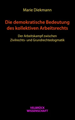 Abbildung von Diekmann | Die demokratische Bedeutung des kollektiven Arbeitsrechts | 1. Auflage | 2023 | beck-shop.de