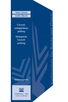 Abbildung von Sinner / Gassner | Umweltverträglichkeitsprüfung (UVP) / Strategische Umweltprüfung (SUP) | 1. Auflage | 2022 | beck-shop.de