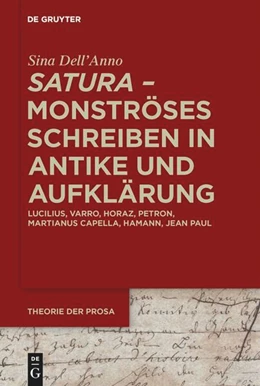 Abbildung von Dell'Anno | ›satura‹ – Monströses Schreiben in Antike und Aufklärung | 1. Auflage | 2023 | beck-shop.de