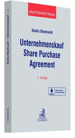 Abbildung von Kästle / Oberbracht | Unternehmenskauf - Share Purchase Agreement | 4. Auflage | 2026 | beck-shop.de