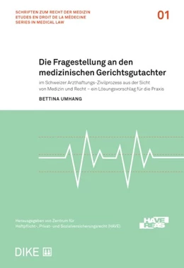 Abbildung von Umhang | Die Fragestellung an den medizinischen Gerichtsgutachter | 1. Auflage | 2023 | Band 1 | beck-shop.de