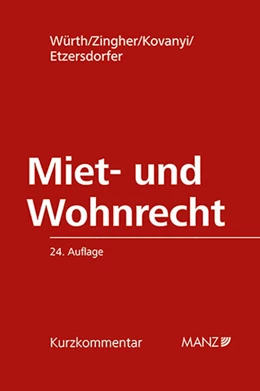 Abbildung von Würth / Zingher | PAKET: Miet- und Wohnrecht 24. Auflage | 24. Auflage | 2025 | beck-shop.de