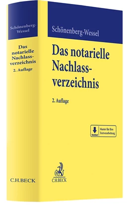 Abbildung von Schönenberg-Wessel | Das notarielle Nachlassverzeichnis | 2. Auflage | 2026 | beck-shop.de
