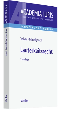 Abbildung von Jänich | Lauterkeitsrecht | 2. Auflage | 2026 | beck-shop.de