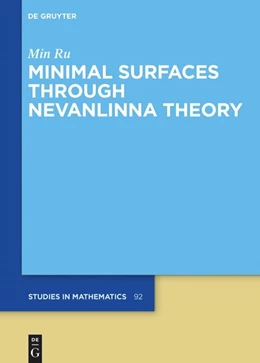 Abbildung von Ru | Minimal Surfaces through Nevanlinna Theory | 1. Auflage | 2023 | 92 | beck-shop.de