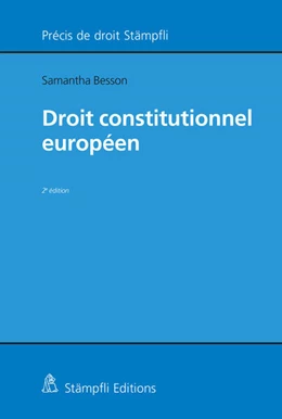 Abbildung von Besson | Droit constitutionnel européen | 2. Auflage | 2023 | beck-shop.de