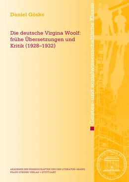 Abbildung von Göske | Die deutsche Virginia Woolf | 1. Auflage | 2023 | beck-shop.de