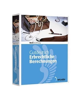 Abbildung von Gutdeutsch | Erbrechtliche Berechnungen: WinErb • Edition 2023 | 1. Auflage | 2024 | beck-shop.de