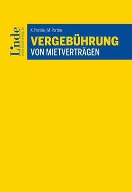Abbildung von Portele | Vergebührung von Mietverträgen | 1. Auflage | 2023 | beck-shop.de