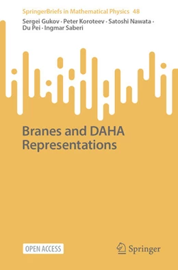 Abbildung von Pei / Saberi | Branes and DAHA Representations | 1. Auflage | 2023 | 48 | beck-shop.de