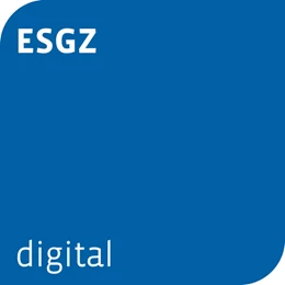 Abbildung von Beratermodul ESGZ - Fachzeitschrift für Nachhaltigkeit und Recht | 1. Auflage | 2024 | beck-shop.de