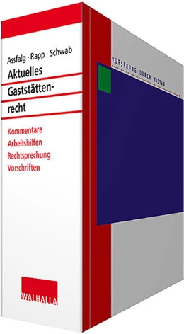 Abbildung von Assfalg | Aktuelles Gewerbe- und Gaststättenrecht • mit Aktualisierungsservice | 1. Auflage | 2024 | beck-shop.de