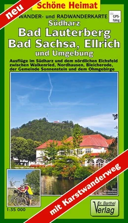 Abbildung von Verlag Barthel | Wander- und Radwanderkarte Südharz, Bad Lauterberg, Bad Sachsa, Ellrich und Umgebung | 1. Auflage | 2023 | beck-shop.de