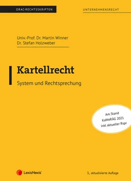 Abbildung von Winner / Holzweber | Kartellrecht (Skriptum) | 3. Auflage | 2023 | beck-shop.de