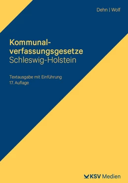 Abbildung von Kommunalverfassungsgesetze Schleswig-Holstein | 17. Auflage | 2023 | beck-shop.de