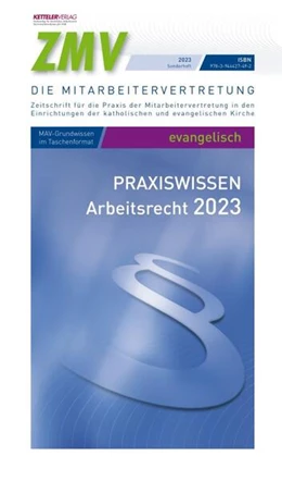 Abbildung von Fitzthum | ZMV Praxiswissen Arbeitsrecht 2023 evangelisch | 1. Auflage | 2023 | beck-shop.de