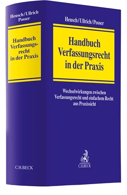 Abbildung von Heusch / Ullrich | Handbuch Verfassungsrecht in der Praxis | 1. Auflage | 2024 | beck-shop.de