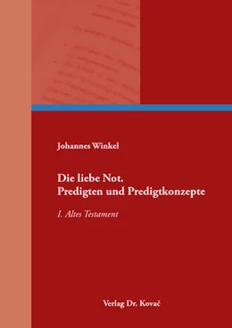 Abbildung von Winkel | Die liebe Not. Predigten und Predigtkonzepte | 1. Auflage | 2023 | 24 | beck-shop.de