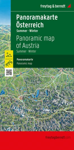 Abbildung von Freytag & Berndt | Österreich Panoramakarte, Sommer / Winter, freytag & berndt | 1. Auflage | 2023 | beck-shop.de