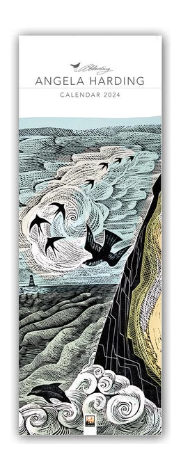 Abbildung von Flame | Angela Harding Slim Calendar 2024 (Art Calendar) | 1. Auflage | 2023 | beck-shop.de