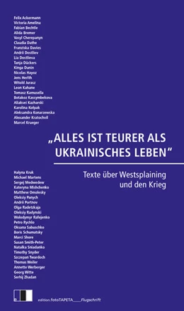 Abbildung von Konarzewska / Schahadat | ALLES IST TEURER ALS UKRAINISCHES LEBEN | 1. Auflage | 2023 | beck-shop.de