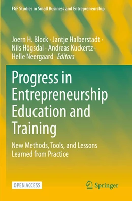 Abbildung von Block / Halberstadt | Progress in Entrepreneurship Education and Training | 1. Auflage | 2023 | beck-shop.de