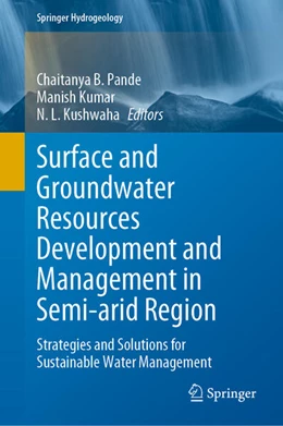 Abbildung von Pande / Kumar | Surface and Groundwater Resources Development and Management in Semi-arid Region | 1. Auflage | 2023 | beck-shop.de