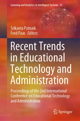 Abbildung von Patnaik / Paas | Recent Trends in Educational Technology and Administration | 1. Auflage | 2023 | 31 | beck-shop.de